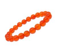 Hemobllo 8mm Agate Bracelet Men Bracelet Minimalist Chic Daily Wearing Wristband Matching with Different Clothes Couple Present