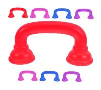 Hemobllo 8pcs Boy Girl Learning Play Toy Phone Interactive Whisper Reading Receiver for Speech Correction Play Phone in Red Blue Purple Encourage Imaginative and Communication Skills