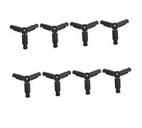 Hemobllo 8pcs Foldable Phone Tripod with 1/4 Inch Screw Mount Compatible with Slr Camera and Card Machine, Abs Material, Max Load 1kg, for Traveling and Going near Home