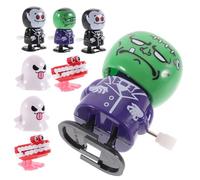 Hemobllo 8Pcs Halloween Wind Up Cartoon Clockwork Party Playthings Includes Jumping Ghosts Walking and Pumpkin for Halloween Fun