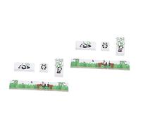 Hemobllo 8pcs Keycaps Keyboard Keys Replacement Key Caps for Mechanical Keyboard Unique Pattern Comfortable Touch Easy to Clean