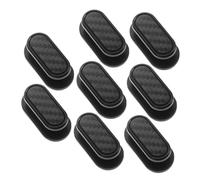 Hemobllo 8pcs Multifunctional Car Key Holder Mini Dashboard Hooks Black Plastic Creative Stylish Hooks for Vehicle Interior Organizing inside The Car