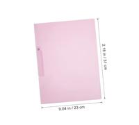 Hemobllo 8pcs Plastic File Folders with Swing Clip PP Report Covers for Office School Business Document Organization Space Saving Presentation Binders in Blue Green Pink Yellow
