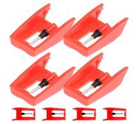 Hemobllo 8pcs Replacement Stylus Needles for Turntable and Vinyl Player, Plastic and Aluminum Material with Noise Reduction Design, Enhances Audio Clarity for Private Listening and Family