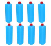Hemobllo 8pcs Reusable Ice Packs for Cooler Rapid Cooling Effect, Pe Material 16.5x4x3.8cm, Cooling Packs for Lunch Bags and Picnics in Summer