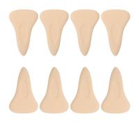 Hemobllo 8pcs Reusable Swim Private Pads for Women, Soft Chinlon Sponge Material, Comfortable Seamless Concealer Stickers for Beach Outings and Public Pools, Nude Bikini Area Protection