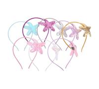 Hemobllo 8pcs Seastar Headbands Marine Animal Hair Hoops Ocean Theme Hair Accessories Mixed Colors for Party and Everyday Wear