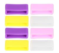 Hemobllo 8pcs Silicone Watch Strap Loops for Watch Bands Comfortable and Easy to Use Suitable for Men and Women for Everyday Wear