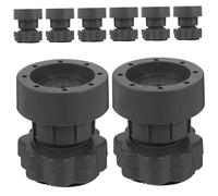 Hemobllo 8pcs Slip Booster Pads for Washing Machine Foot Mats Vibration Absorption Pads for Refrigerator Raising Shock-absorbing Mats for Home Appliances