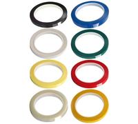 Hemobllo 8pcs Violin Fingerboard Stickers Self-adhesive Fretboard Tapes Color-coded for Beginners Suitable for Violin and Cello Intonation Training