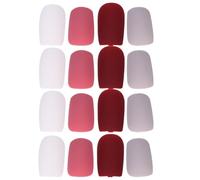 Hemobllo 96pcs Pieces Fake Nails Natural Look Dull Polishing Premium Plastic Material for Anyone Who like Nail Art Home and Store Use