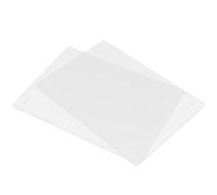 Hemobllo Acrylic Business License Frame Display Table Cards Magnetic Notice Board for Wedding Card Display Stand for Trade Plate Holder