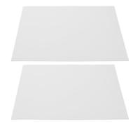 Hemobllo Acrylic Lampshade Diffuser 2Pcs, Frosted Translucent Rectangle Light Cover Panel 29.7X21Cm, Replacement Ceiling Light Diffuser for Office and Kitchen