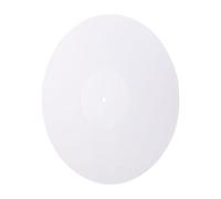 Hemobllo Acrylic Record Mat for Vinyl Players White Thickness Disc Protective Mat Home Disc for Record Players Supply