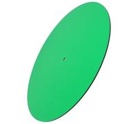Hemobllo Acrylic Turntable Slipmat Light Green for Vinyl Records Prevention and Anti-static Dampening Mat and Record Player Suitable for Dj and Home Use