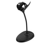 Hemobllo Adjustable Barcode Scanner Stand and Flexible Gooseneck Design with 360° Rotation Sturdy Plastic and Metal Base Hands-free Holder Compatible with Honeywell 1900ghd for Library