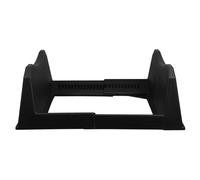 Hemobllo Adjustable Black Truck Bed Spare Tire Mount Holder Bracket for Semi Trucks and Trailers, Rv Spare Tire Carrier Suitable for Outdoor and Utility Trailer Use