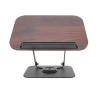 Hemobllo Adjustable Book Stand Lightweight Multipurpose Desktop Reading Rack for Reading with 360° Rotating Base for Textbooks and Magazines, Suitable for Beds the Go