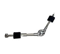 Hemobllo Adjustable Cymbal Boom Arm Holder with Clamp, Lightweight Metal Drum Kit Extension Mount Bracket for Reliable Cymbal Support in Rehearsals and Studios