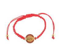 Hemobllo Adjustable Handmade Woven Saint Benedict Bracelet for Women Lightweight Red Rope Religious Jewelry with Fine Craftsmanship Comfortable and Wristband for Daily Wear and Gifts