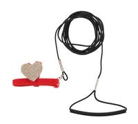 Hemobllo Adjustable Parakeet Flying Harness with Long Leash for Outdoor Bird Training and Safe Flight Portable Pet Parrot Foot Chain for Parakeets Doves and Birds