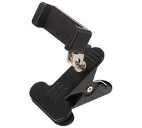 Hemobllo Adjustable Phone Holder for Desktop with Folding Design and Stable Support Metal and Plastic Phone Stand Clip and Tablets for Webcasts and Dorm Use
