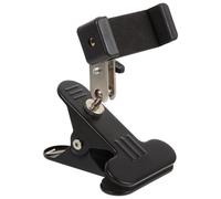 Hemobllo Adjustable Phone Stand Holder Clip Full Rotation for Desk Tablet Holder Clamp Portable Phone Bracket for Home Office Use