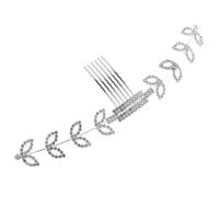 Hemobllo Adjustable Strap Extender with Rhinestone Comb Comfortable Ear Hook Suitable for Daily Wear and Ear Relief