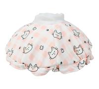Hemobllo Adjustable Waterproof Cat Collar Soft Donut Cone with Sponge Material Prevents Chewing or Scratching and Allows Free Movement after Surgery for Pets and Cats