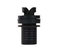 Hemobllo Air Valves Adapter Kayak Adapter Nylon Black High Strength Lightweight Fast Connection No Air Leakage for Kayaks and Inflatable Boats