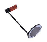 Hemobllo Aluminum Alloy Headset Holder Stand with Desk Clamp, Universal Headphone Rack for On-ear Headphones, Black Desktop Earphone Bracket for Office and Gaming Use