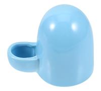 Hemobllo Anti-spill Portable Pet Water Bottle for Small Animals with Chew-proof Design, Cute Cartoon Hamster Hedgehog Feeder, Blue Automatic Drinking Cup for Travel and Cage Use