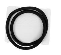Hemobllo Arab Men’s White Shemagh Head Scarf with Black Agal Headband, Traditional Middle East Turban Accessory for Travel and Costume