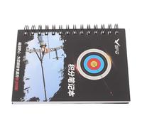 Hemobllo Archery Score Organizer Notebook - Pocket Size Scorecard Book with Gear State Tracker for Sports Players and Competition Recording