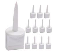 Hemobllo Archery Target Nails 12Pcs Sturdy Plastic Pins for Outdoor Bow and Arrow Target Fixing in Scenic Areas