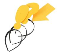 Hemobllo Arrow Mark Question Material Shapes Easy and Felt 3pcs Hair Hoop Headbands with Exclamation to Wear Novelty Hair Accessories Xmas for Party Themes