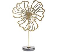 Hemobllo Art Craft Ornament Table Ornament Marble and Metal with Fine Workmanship Easy to Clean Modern European Style Chic Creative Design for Apartment Decor and Living Room Decor