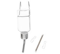 Hemobllo Automatic Pet Water Dispenser Hanging Dog Water Bottle Leak-proof Abs Material Easy to Clean Prevents Wetting Pets’ Hair for Home and Outdoor Use