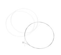 Hemobllo Balalaika Strings Nylon Replacement 3Pcs Sturdy Music Wire for Musicians with Smooth Parts and Rich Resonance in Russian Harp Playing