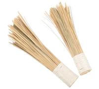 Hemobllo Bamboo Pot and Pan Scrub Brush Set with Natural Fibers, Portable Multi-Function Kitchen Cleaning Brushes for Dishwashing and Wok Use in Homes and Restaurants
