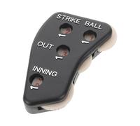 Hemobllo Baseball Umpire Clicker with Scoreboard Handheld Baseball and Softball Pitch Count Counter, Portable Number Clicker for Outdoor Sports Training and Game Referee Use