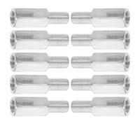 Hemobllo Bike Training Wheel Axle Extender Bolts and Easy Installation for Enhanced Stability 10pcs with Extended Thread Design Metal Bicycle Axle Extenders Suitable for Uneven Roads
