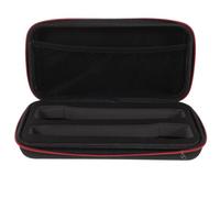 Hemobllo Black Eva Microphone Storage Case Compact Sturdy Zip Pouch