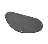 Hemobllo Black Plastic Guitar Back Pickguard 155mm for DIY Guitar Parts with Decorative Effect and Break Resistance Replacement Accessory and Learners
