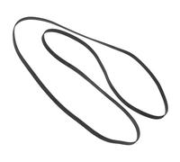 Hemobllo Black Rubber Drive Belt for Cassette Tape Player and Turntable, Tear Resistant with Smooth Transmission, 470mm Length Replacement for Recorder and Record Player Maintenance