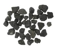 Hemobllo Black Volcanic Lava Rock Spar Aroma Stone 500g Pack 2-3cm Natural Decorative Rock for Fish Tank Landscaping and Flowerpot Ornament