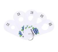 Hemobllo Blueberry Size Gauge Caliper 4 Inch Fruit Diameter Measurement Tool for Accurate Berry and Cherry Sizing Fresh Fruit Grading