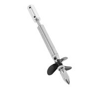 Hemobllo Boat Shaft Assembly with Power Transmission and Propulsion Functions for Stainless Steel Model Boat Sturdy Drive Shaft Propeller Replacement for DIY Craft