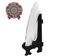 Hemobllo Bohemian Mandala Ceramic Wall Plate 6 Inch Decorative Ceramic Plate Wall Decor Creative Food Serving Tray for Living Room Home Accents