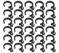 Hemobllo Brake Line Retaining Clips Pa Plastic Hand Brake Cable Clamps 30pcs with Easy Installation and Secure Locking for Wheelchair and Rollator for Wheelchair Repair and Replacement